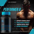 IDEAL PERFORMANCE Performer 8 Capsules for Energy & Stamina - 180 Count - image 6