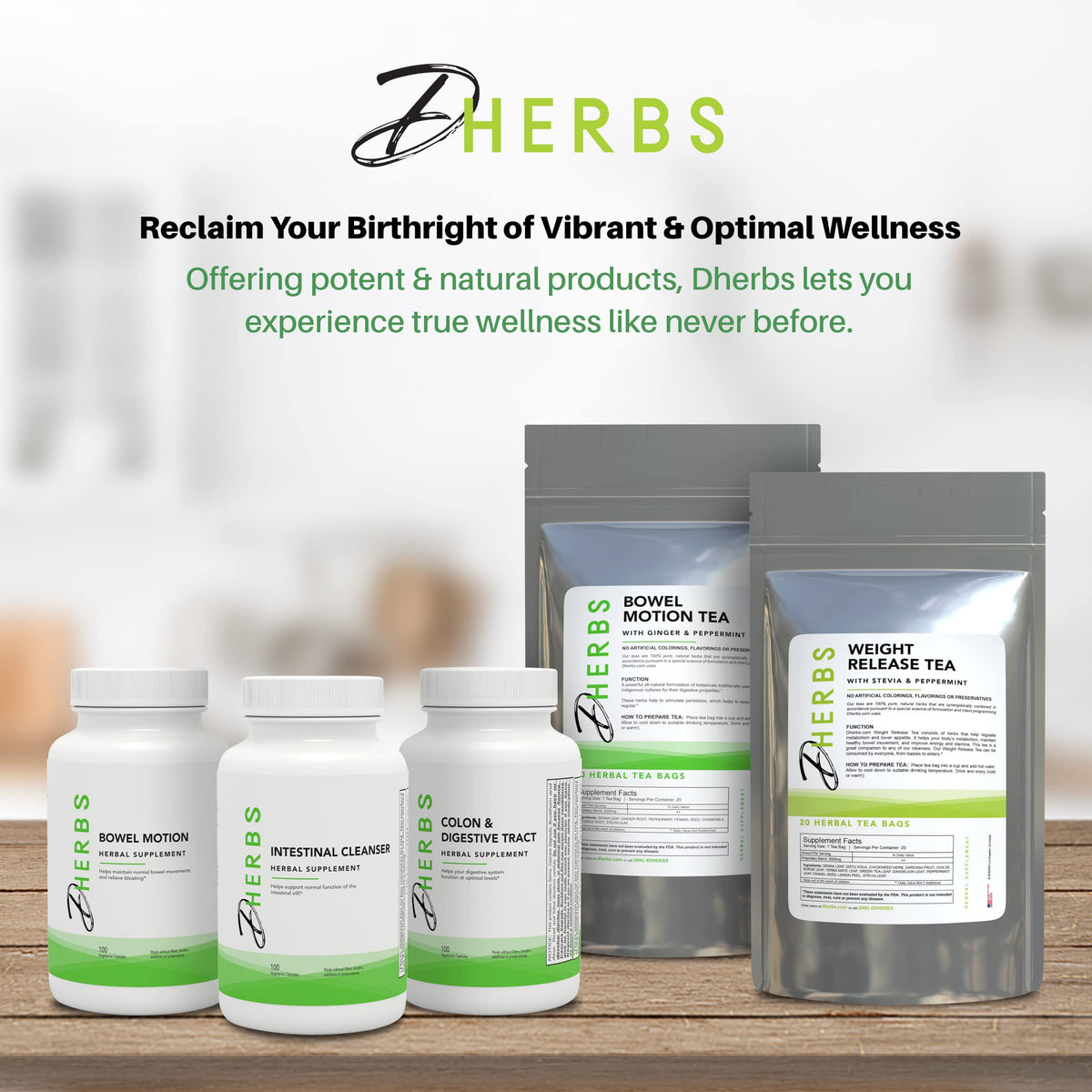 DHerbs Intestinal Cleanser Digestion Supplement - 100 Vegetarian Capsules - image 9