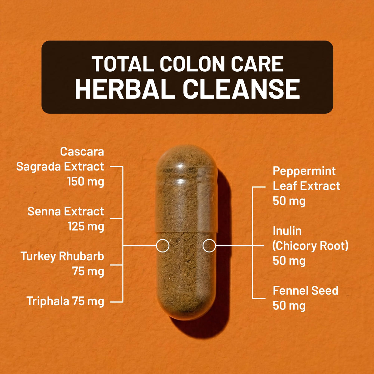 NatureWise Total Colon Care Herbal Cleanse - 60 Capsules - image 3