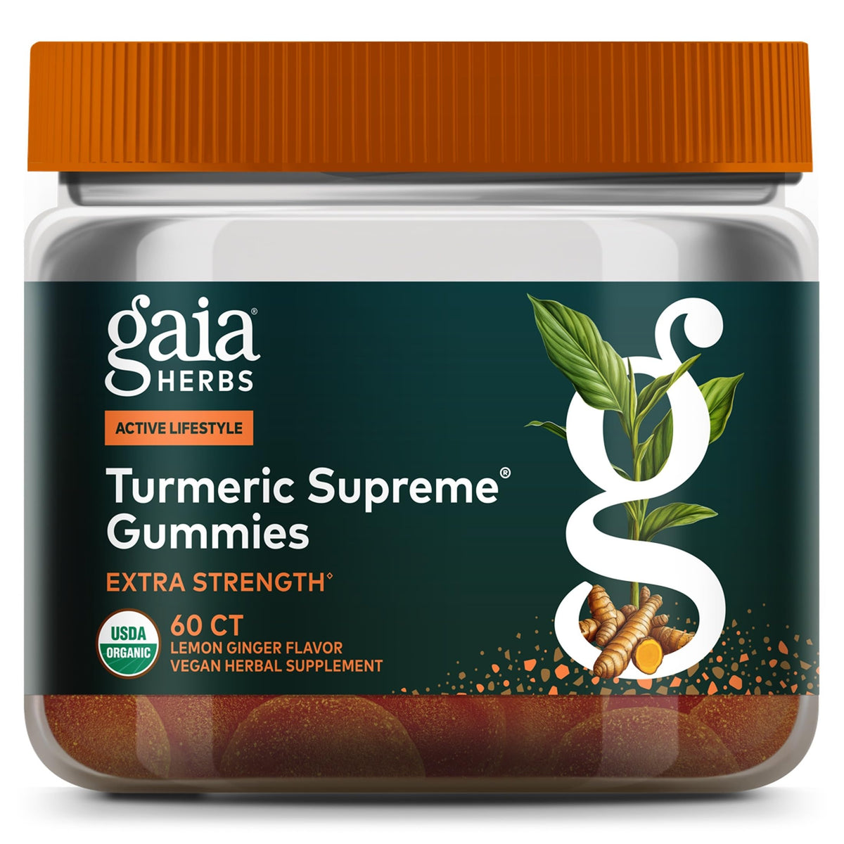 Gaia Herbs Turmeric Supreme Extra Strength Gummies - 60 Count