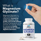 Simpli Supplements Magnesium Glycinate 400mg per Serving