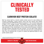 MuscleMeds Carnivor Beef Protein Isolate Powder