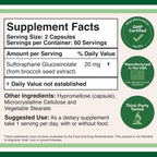 Double Wood Sulforaphane Glucosinolate 20mg - 120 Capsules - image 2