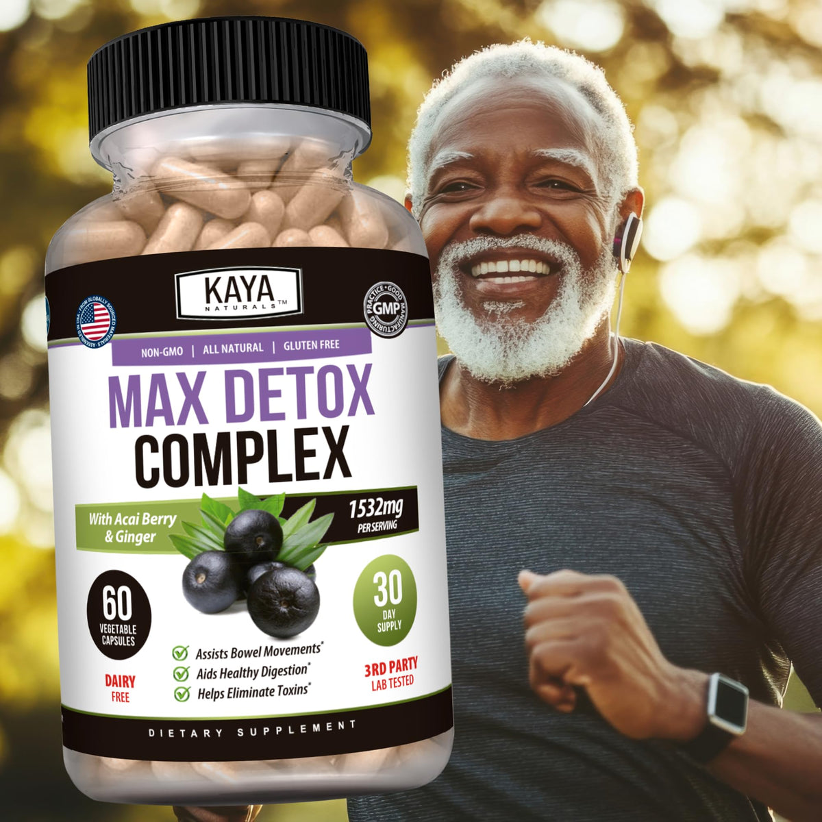 Kaya Naturals - Max Detox - 100% Natural