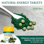 Sunlit Best Organic Chlorella Spirulina Tablets - 500 Count - image 7