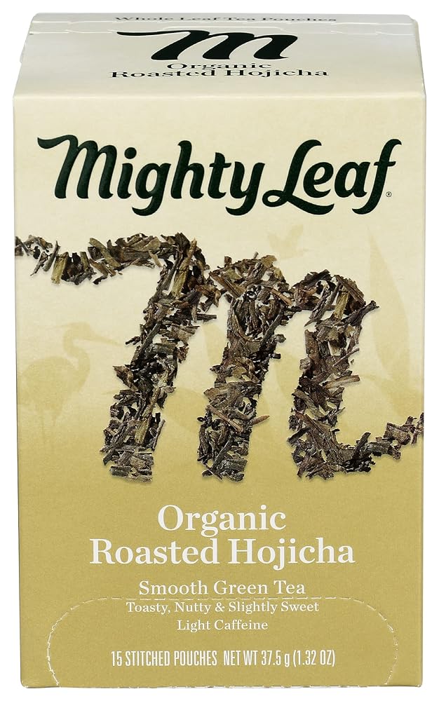 Mighty Leaf Organic Hojicha Green Tea - 15 Count