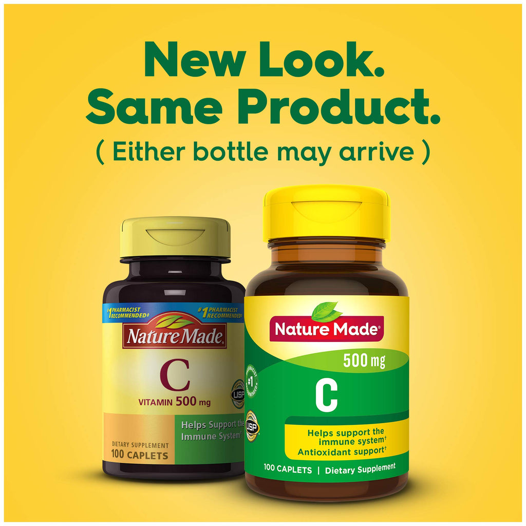Nature Made Vitamin C 500 mg - 100 Caplets - image 4