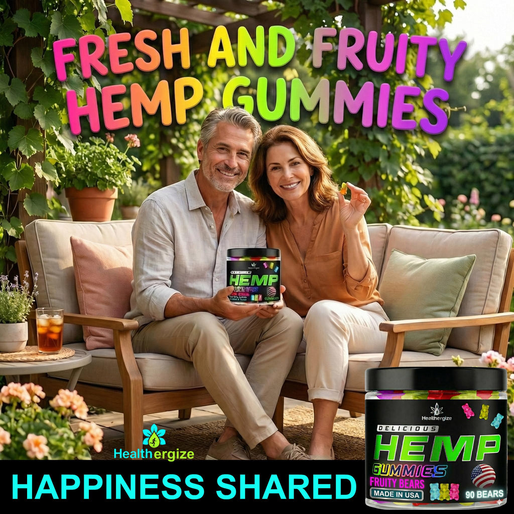 Healthergize Hemp Gummies for Sleep and Relaxation - 90 Gummies - image 4