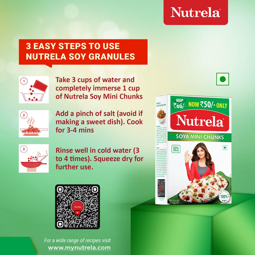 Nutrela Soya Mini Chunks Plant Protein - 220g - image 6