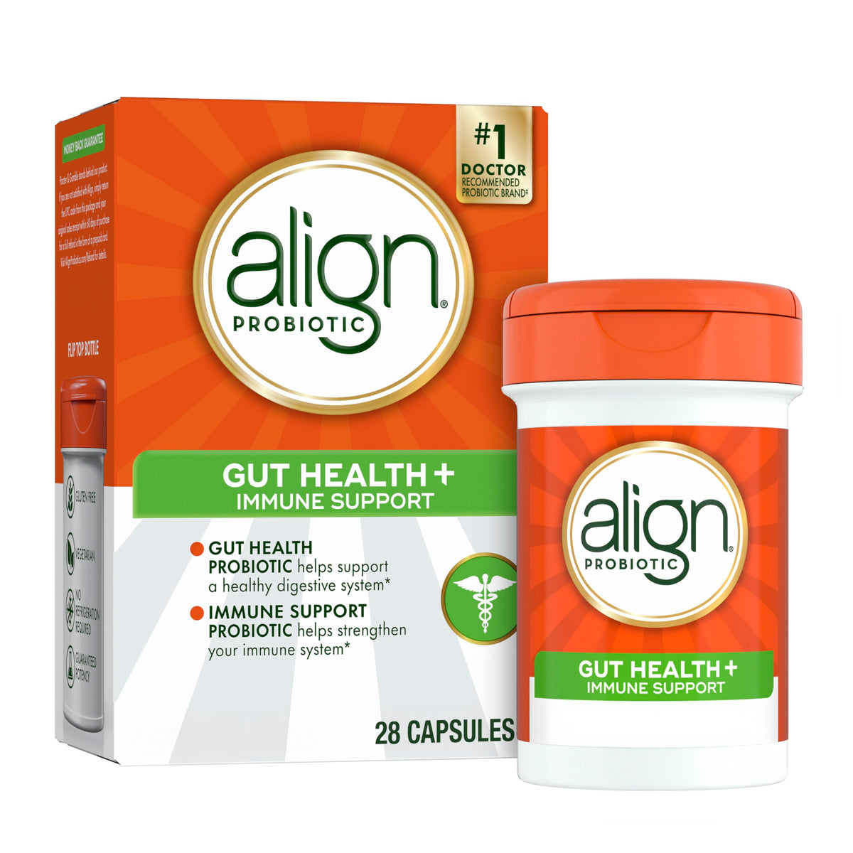 Align Probiotic Gut Health + Immune Support - 28 Capsules