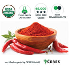 Incas USDA Organic Cayenne Pepper Capsules 500mg - 120 Count - image 5