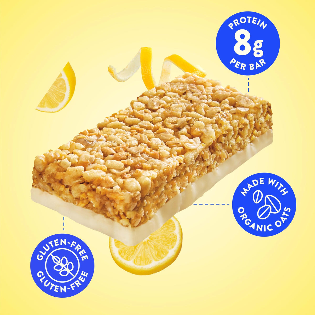 Luna Bar LemonZest Gluten Free Protein Bars - 12 Count - image 4