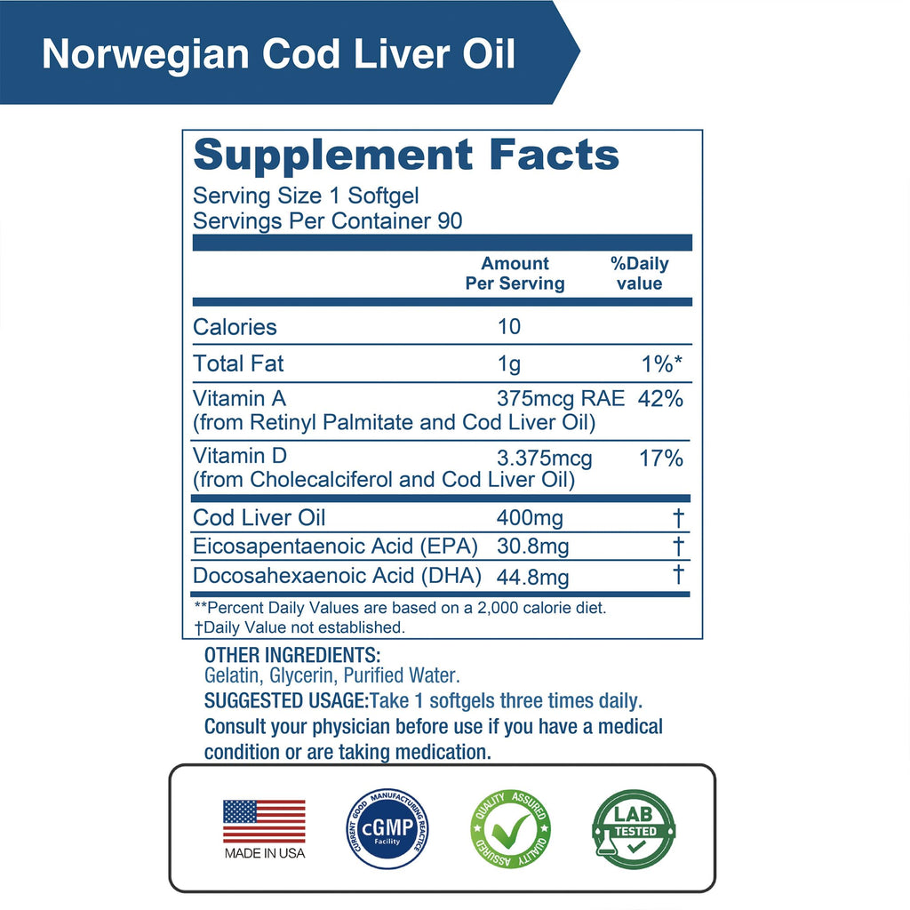 LOVITA Norwegian Cod Liver Oil
