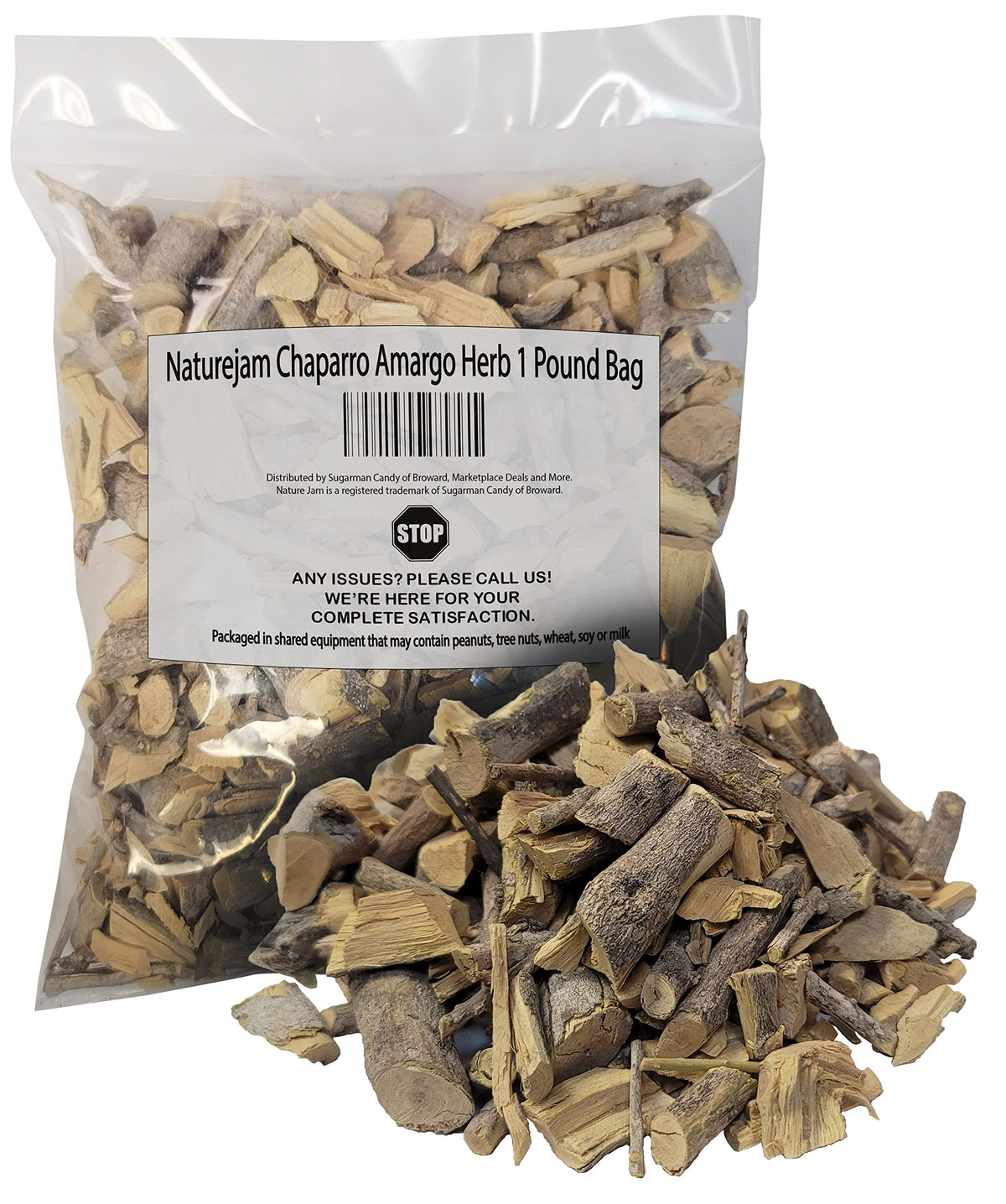 Naturejam Chaparro Amargo Herb Wildcrafted - 1 Pound