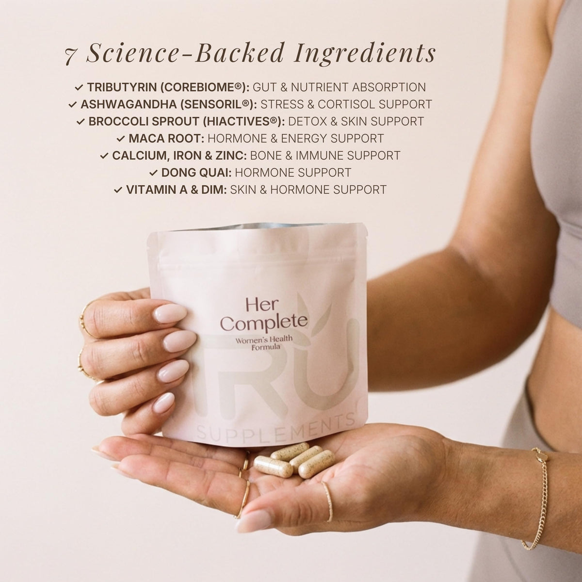TRU Supplements HER Women's Health Supplement - 30 Servings - image 4
