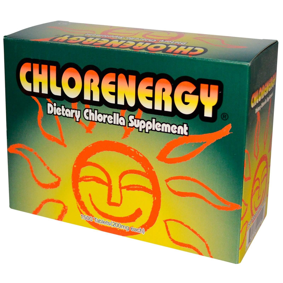 Chlorenergy Chlorella Dietary Supplement - 1500 Tablets