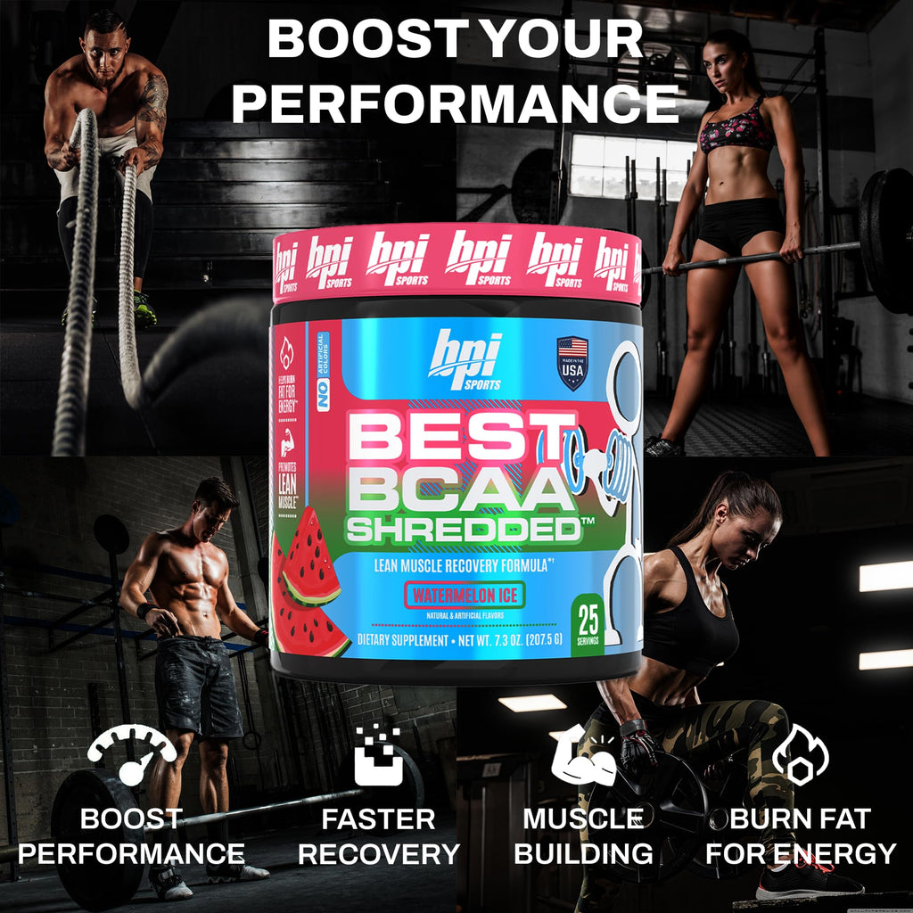 BPI Sports Best BCAA Shredded Caffeine-Free Thermogenic Recovery