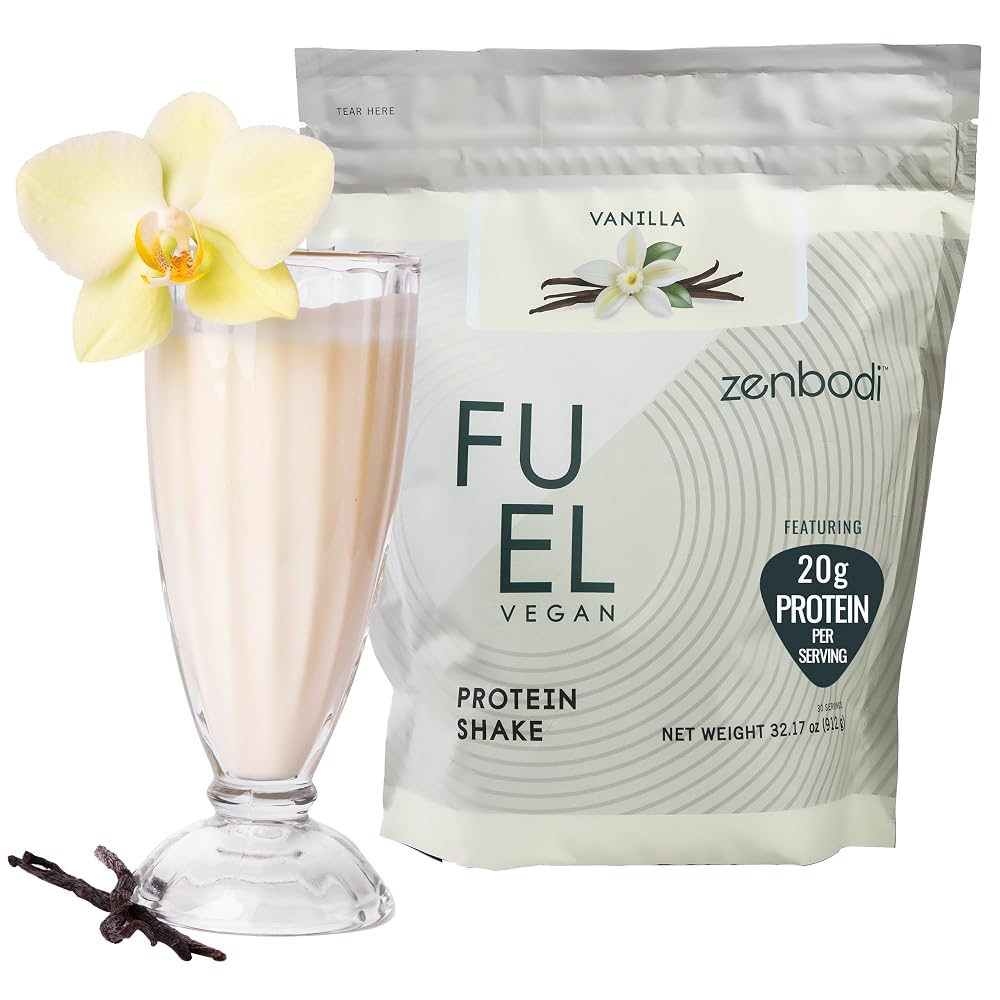 zenbodi Fuel Vegan Protein Powder - 21g of Protein Each Serving