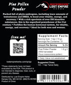 Lost Empire Herbs Pine Pollen Powder Wild Harvested - 50g - image 2