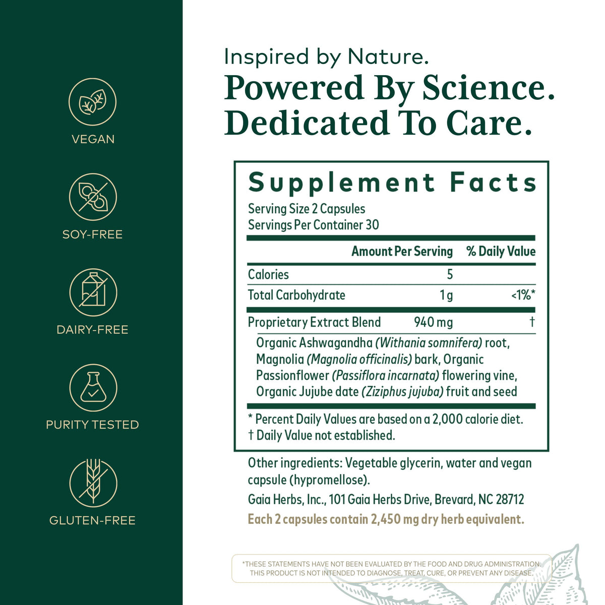 Gaia Herbs PRO Sleep Maintenance - 60 Vegan Capsules - image 2