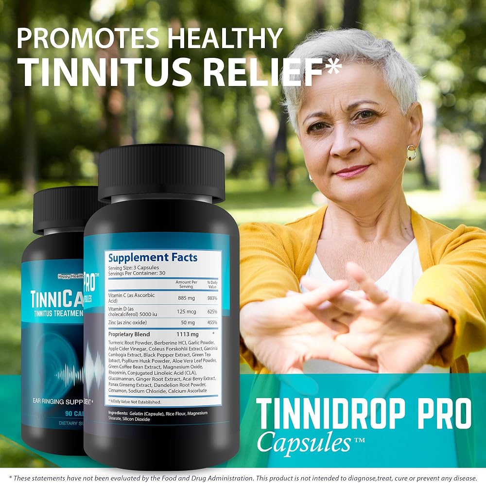 Happy Health Marketplace TinniCalm Pro Tinnitus Relief - 90 Capsules - image 6