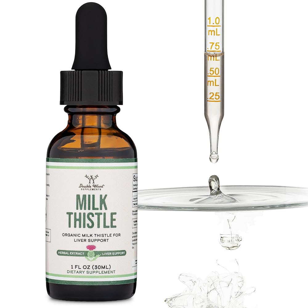 Double Wood Milk Thistle Liver Support Drops - 30 Servings - image 4