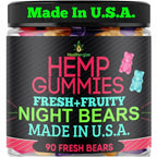 Healthergize Hemp Gummies for Sleep - 90 Gummies