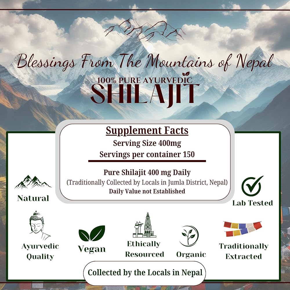 The Swayambhu Himalayan Shilajit Resin Black Grade - 60g - image 3