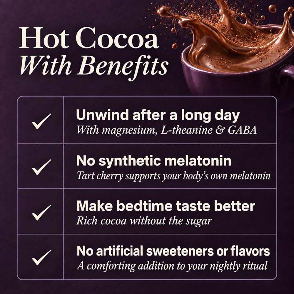 SWITCH KillSwitch Magnesium Hot Cocoa Sleep Aid Powder - 5.3 oz - image 3