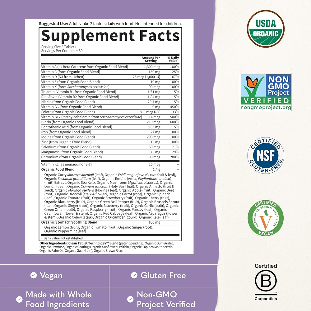 Garden of Life Organics Prenatal - image 4