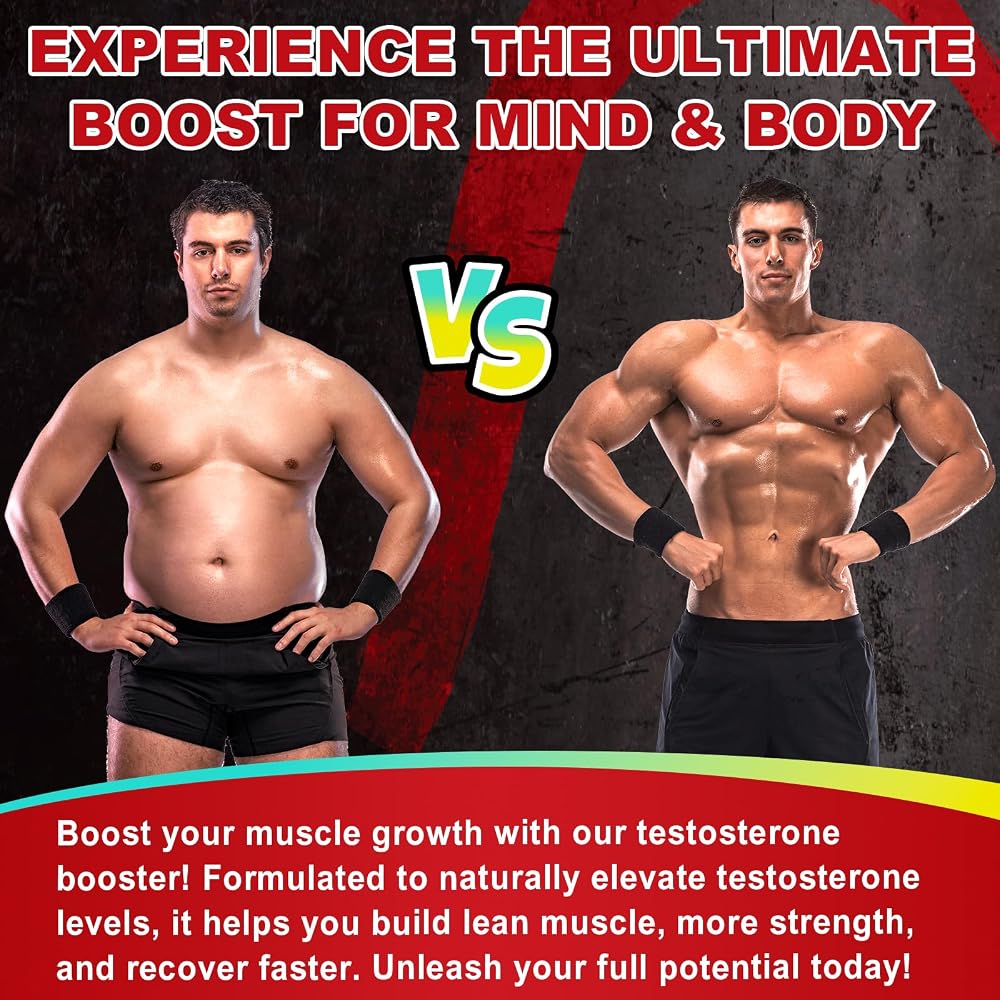 TyRengss Testosterone Booster for Men - 60 Capsules - image 4