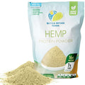 Better Option Foods Hemp Powder - Easy-to-Digest Fiber Protein Powder
