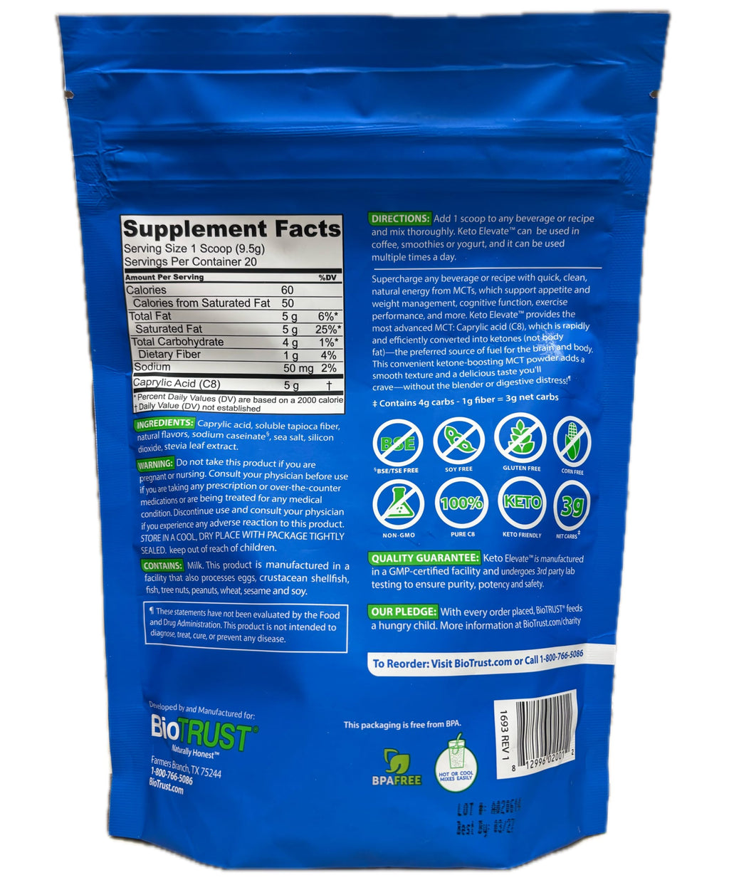 BioTrust Keto Elevate