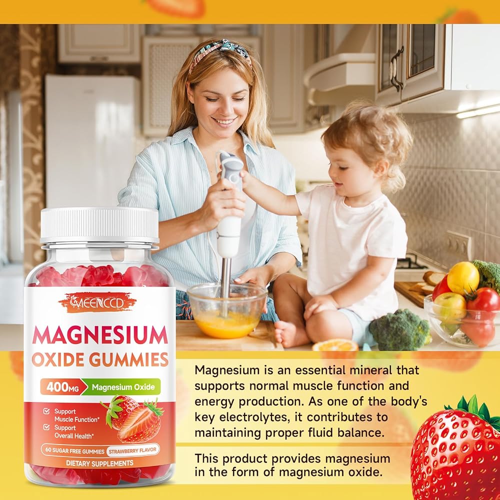 MEENCCD Magnesium Oxide Gummies