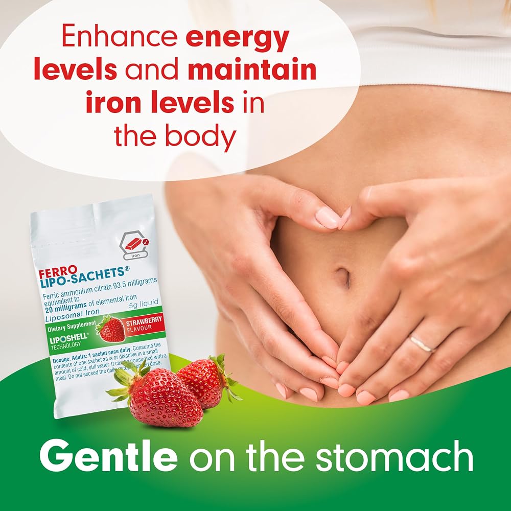 AFT Pharmaceuticals Ferro Lipo-Sachets Liposomal Iron Gel - 30 Packets - image 3