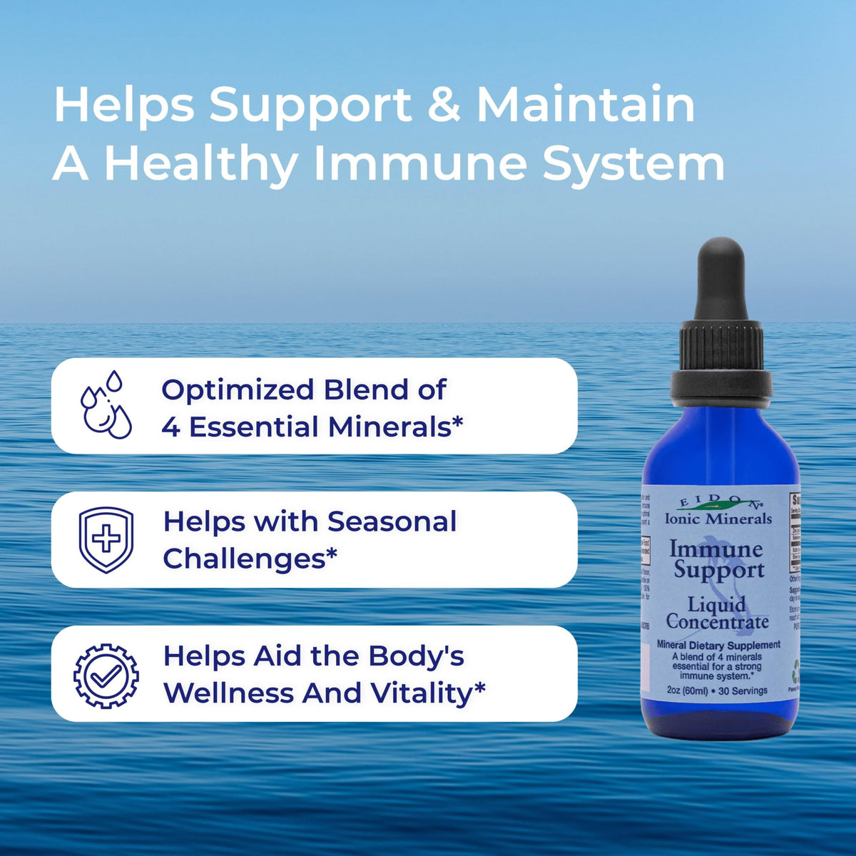 Eidon Liquid Immune Support Supplement