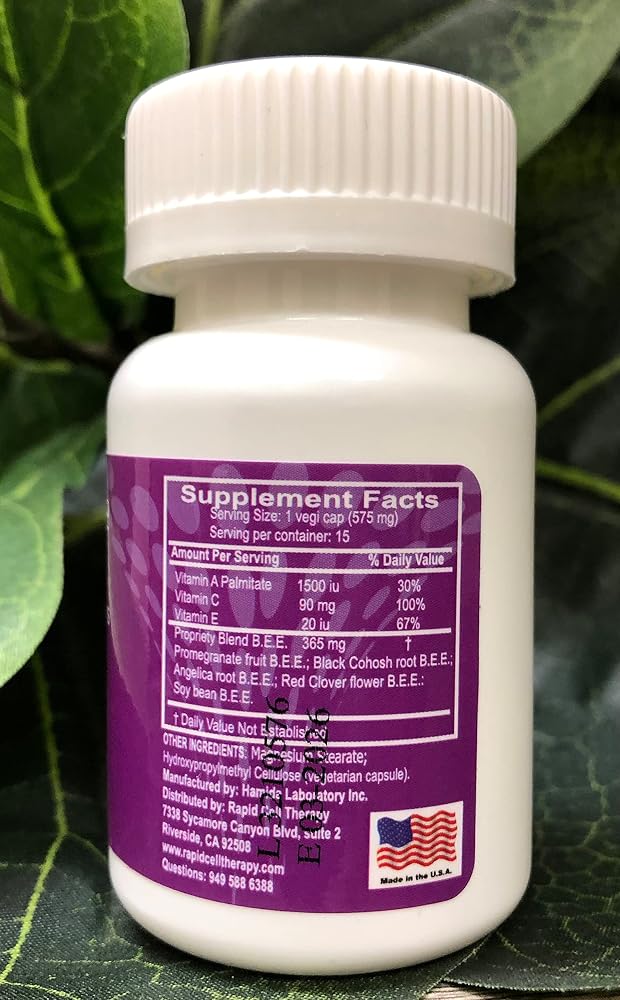RAPID CELL THERAPY Femapause Capsules for Menopausal Women - 15 Capsules - image 2
