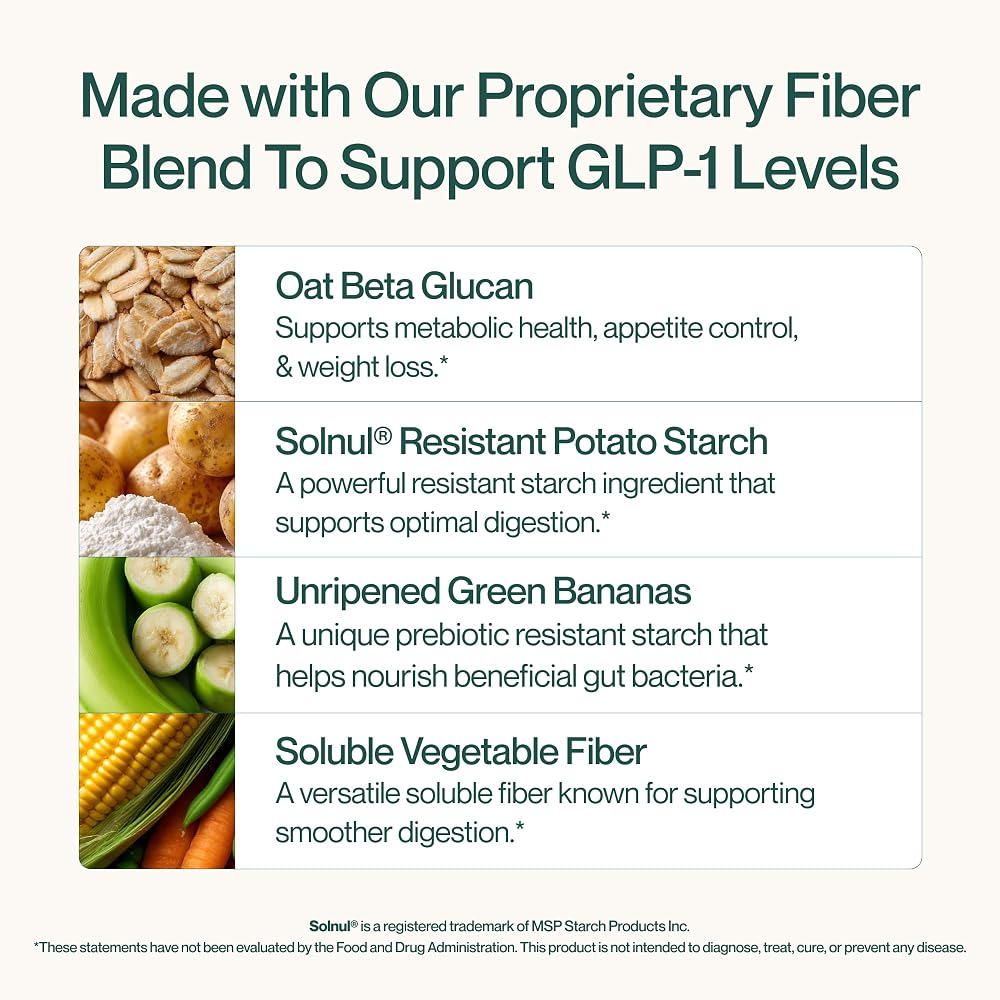 Supergut GLP-1 Boosting Prebiotic Bars Strawberry Almond - 12 Count - image 6