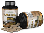 NaturalisimoLife Organic Black Maca 1,900 mg Natural Energy - 120 Capsules - image 3