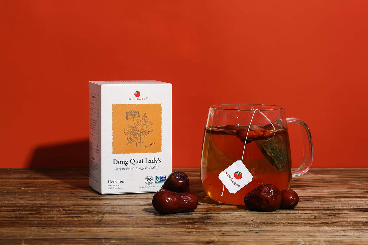 Health King Dong Quai Lady's Herb Tea - 20 Bags - image 5