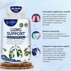 AAMATEC LIFE Lung Support Supplement Herbal Breathing - 60 Capsules - image 2