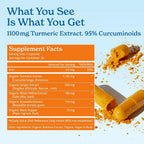 Calgee Organic Turmeric Curcumin Joint Support - 90 Capsules - image 5