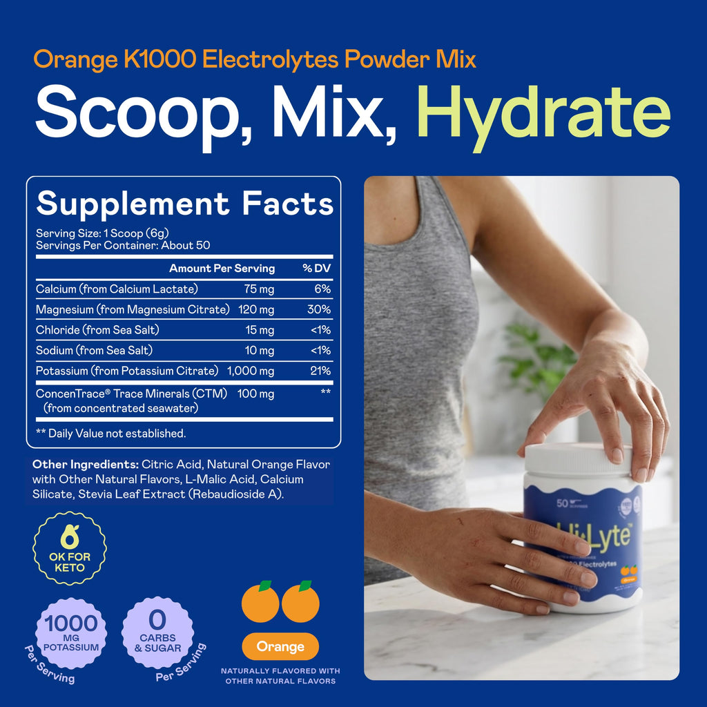 Hi-Lyte Keto K1000 Electrolyte Powder