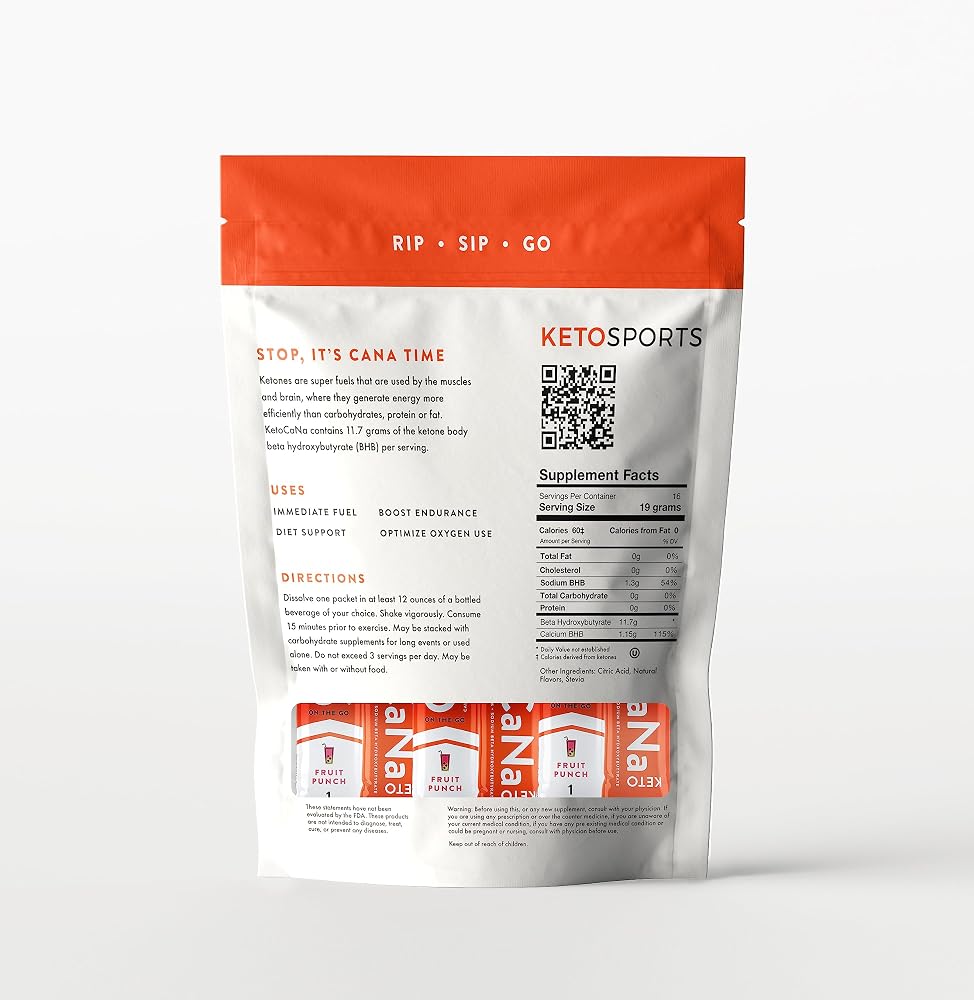 KetoSports Dietary Ketone Supplement