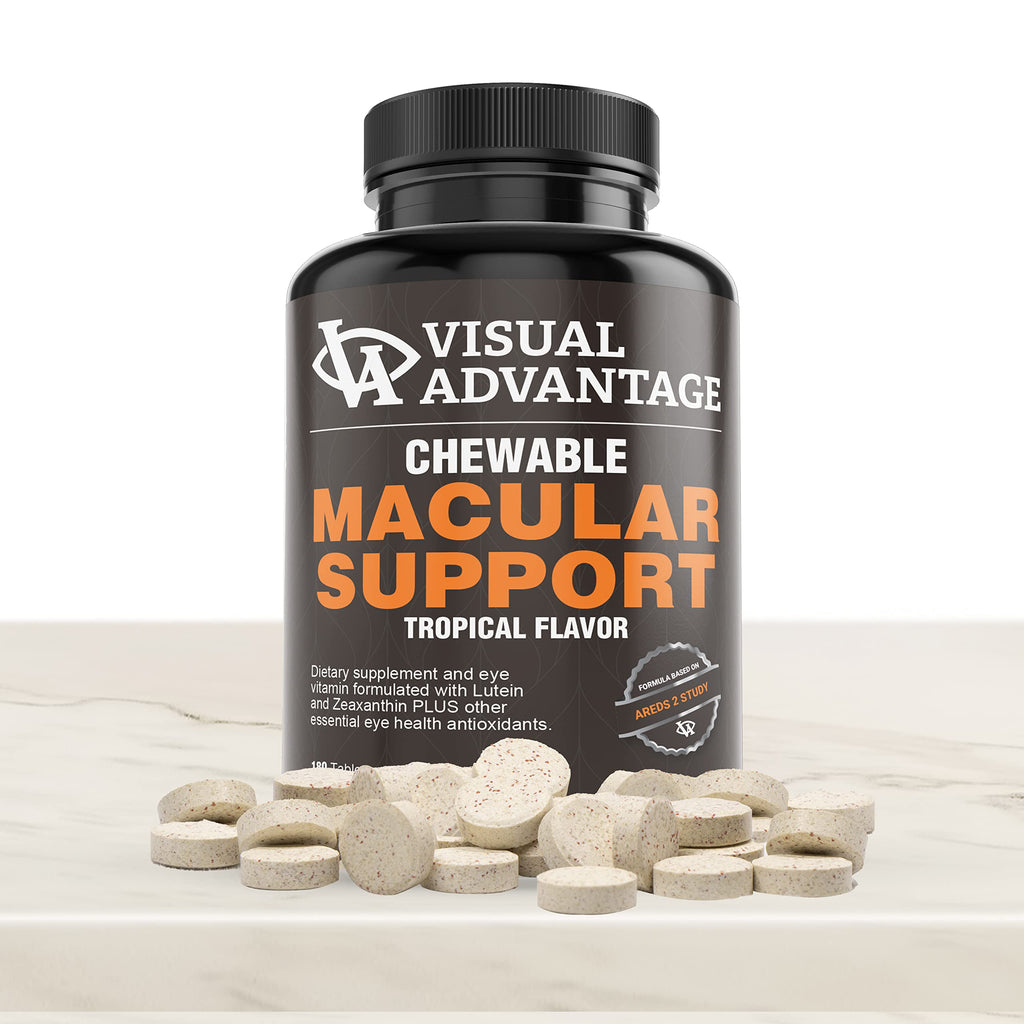 Visual Advantage Macular Support Chewables AREDS 2 - 180 Tablets - image 3