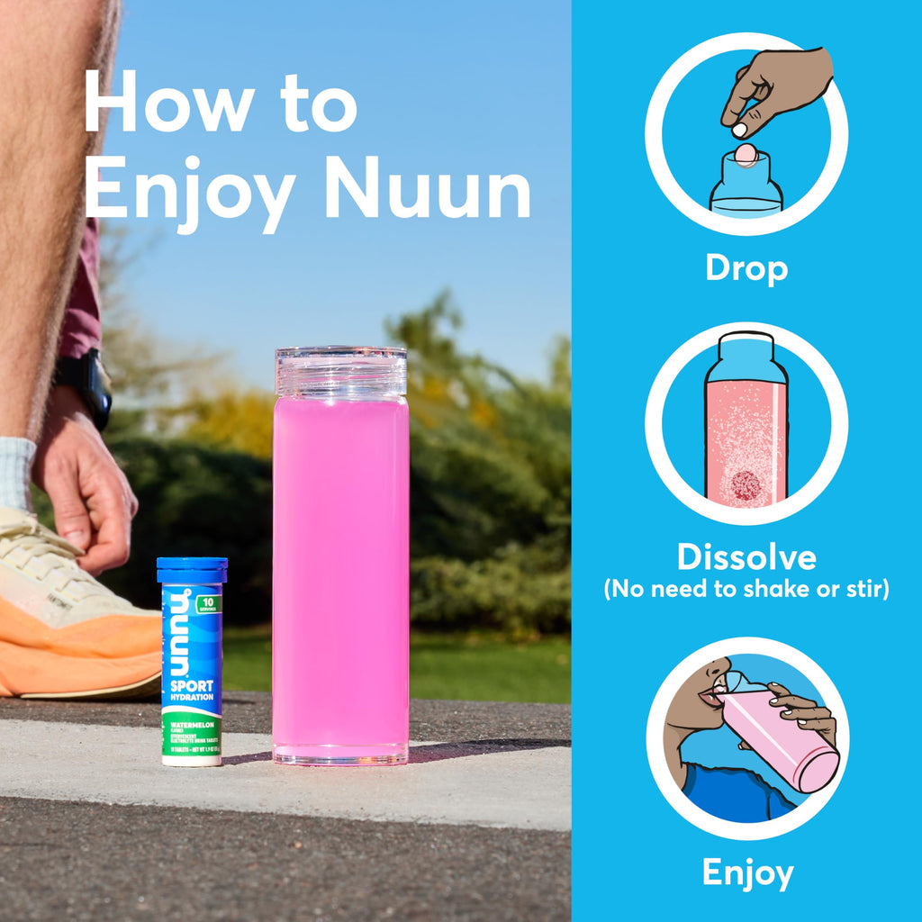 Nuun Sport Electrolyte Tablets Mixed Flavors - 60 Servings - image 6