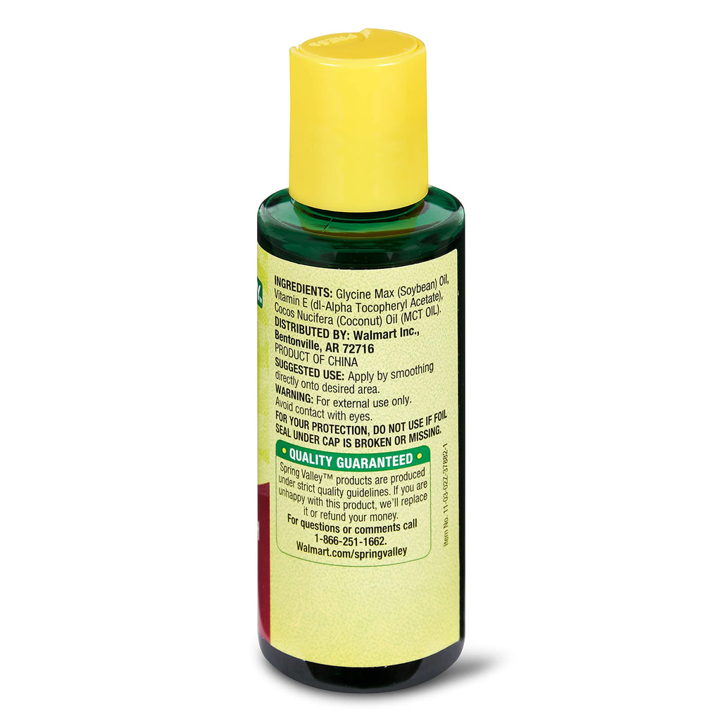 Spring Valley Vitamin E Oil 12000 IU - 2 fl oz (Pack of 2) - image 2
