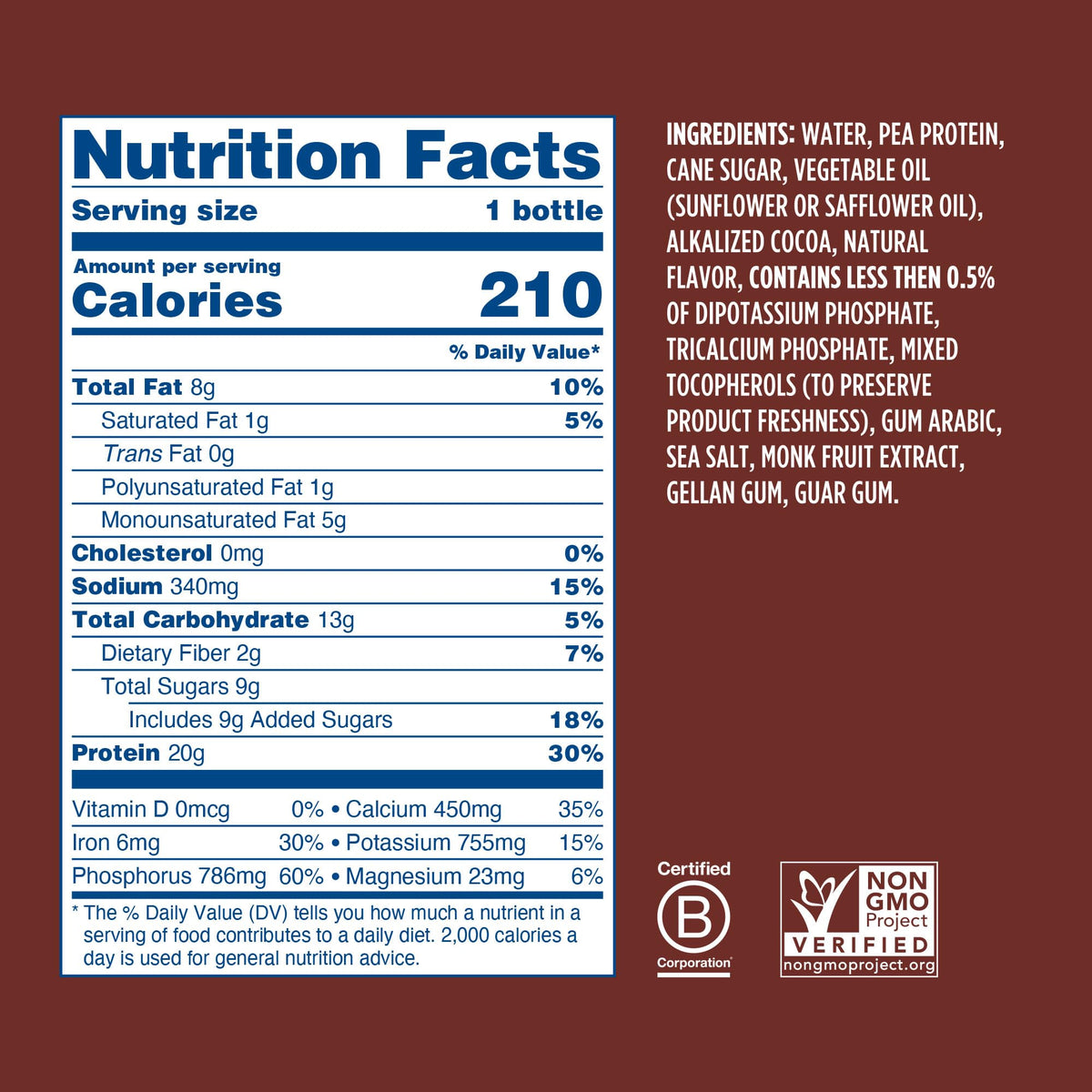 Ripple 20g Pure Plant Protein Shake