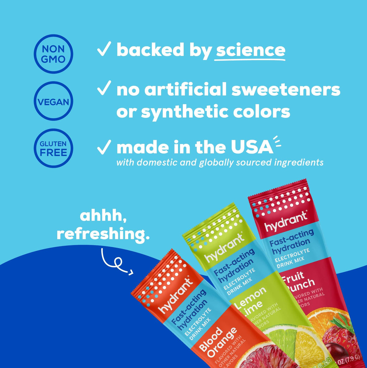 Hydrant Hydration Powder Variety Pack - 30 Packets - image 4
