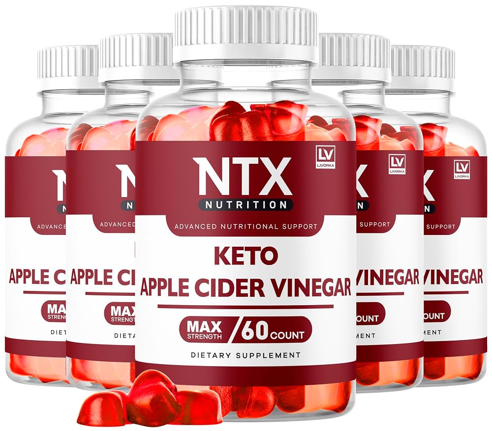 LIVORKA NTX Keto ACV Gummies - 300 Count (5 Pack)